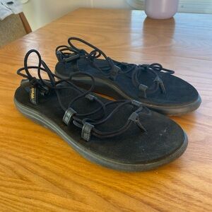 Teva Black Women's Sandals